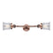 Innovations Lighting Small Canton 2 Light Bath Vanity Light Part Of The Franklin Restoration Collection 208L-AC-G182S