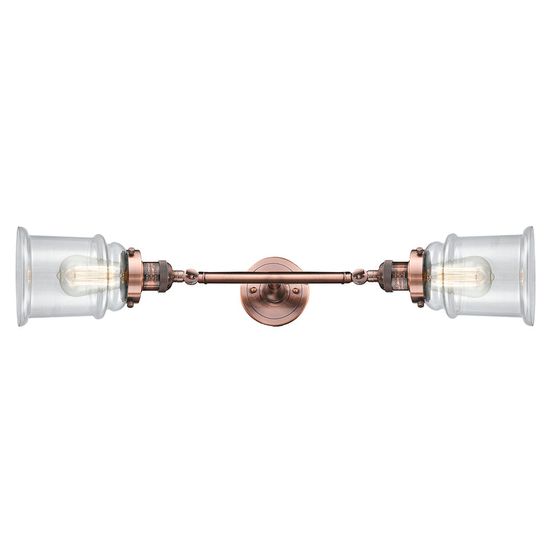Innovations Lighting Canton 2 Light Bath Vanity Light Part Of The Franklin Restoration Collection 208L-AC-G182-LED