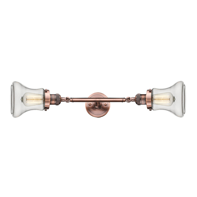 Innovations Lighting Bellmont 2 Light Bath Vanity Light Part Of The Franklin Restoration Collection 208L-AC-G192