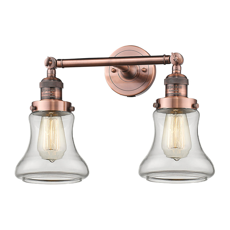 Innovations Lighting Bellmont 2 Light Bath Vanity Light Part Of The Franklin Restoration Collection 208L-AC-G192