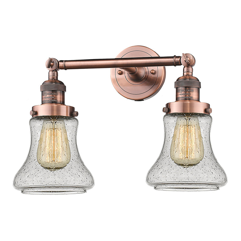 Innovations Lighting Bellmont 2 Light Bath Vanity Light Part Of The Franklin Restoration Collection 208L-AC-G194