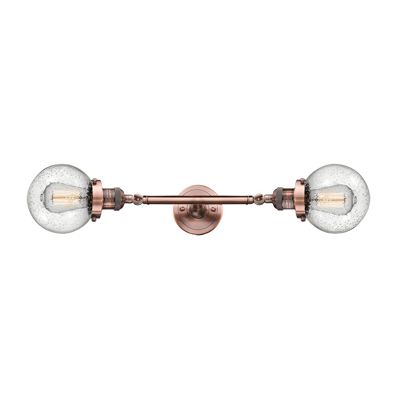 Innovations Lighting Beacon 2 Light 6" Bath Vanity Light 208L-AC-G204-6