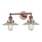 Innovations Lighting Halophane 2 Light Bath Vanity Light Part Of The Franklin Restoration Collection 208L-AC-G2