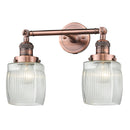 Innovations Lighting Colton 2 Light Bath Vanity Light Part Of The Franklin Restoration Collection 208L-AC-G302