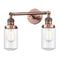 Innovations Lighting Dover 2 Light Bath Vanity Light Part Of The Franklin Restoration Collection 208L-AC-G312