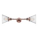 Innovations Lighting Large Cone 2 Light Bath Vanity Light Part Of The Franklin Restoration Collection 208L-AC-G42