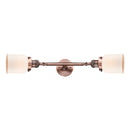 Innovations Lighting Small Bell 2 Light Bath Vanity Light Part Of The Franklin Restoration Collection 208L-AC-G51