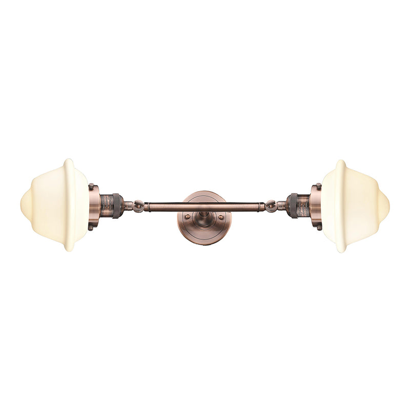 Innovations Lighting Small Oxford 2 Light Bath Vanity Light Part Of The Franklin Restoration Collection 208L-AC-G531