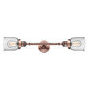 Innovations Lighting Small Bell 2 Light Bath Vanity Light Part Of The Franklin Restoration Collection 208L-AC-G54