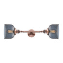 Innovations Lighting Large Bell 2 Light Bath Vanity Light Part Of The Franklin Restoration Collection 208L-AC-G73