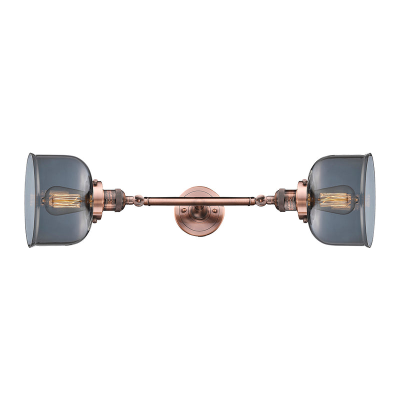 Innovations Lighting Large Bell 2 Light Bath Vanity Light Part Of The Franklin Restoration Collection 208L-AC-G73