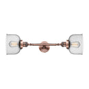 Innovations Lighting Large Bell 2 Light Bath Vanity Light Part Of The Franklin Restoration Collection 208L-AC-G74