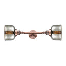 Innovations Lighting Large Bell 2 Light Bath Vanity Light Part Of The Franklin Restoration Collection 208L-AC-G78