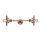 Railroad Bath Vanity Light shown in the Antique Copper finish with a Antique Copper shade