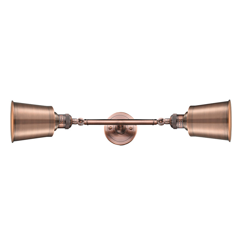 Innovations Lighting Addison 2 Light Bath Vanity Light Part Of The Franklin Restoration Collection 208L-AC-M9-AC