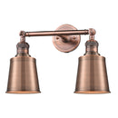 Innovations Lighting Addison 2 Light Bath Vanity Light Part Of The Franklin Restoration Collection 208L-AC-M9-AC