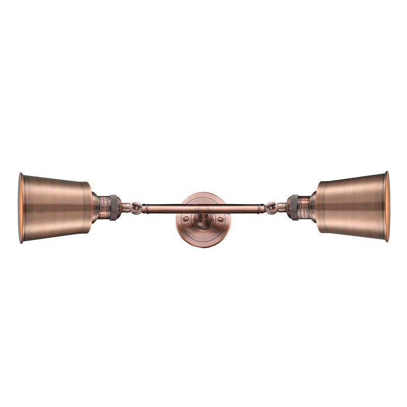 Innovations Lighting Addison 2 Light Bath Vanity Light Part Of The Franklin Restoration Collection 208L-AC-M9-AC-LED