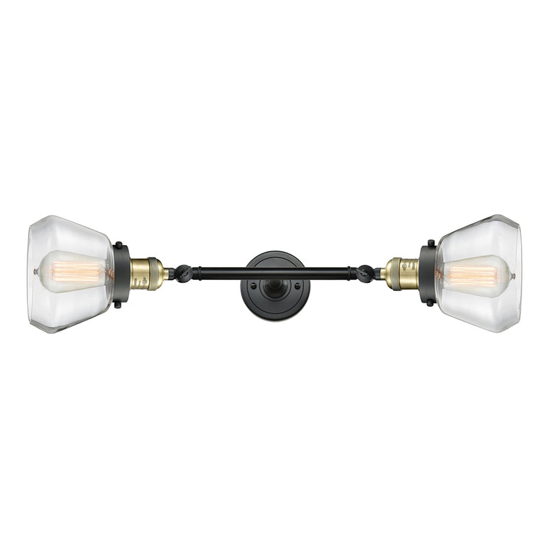 Innovations Lighting Fulton 2 Light Bath Vanity Light Part Of The Franklin Restoration Collection 208L-BAB-G172