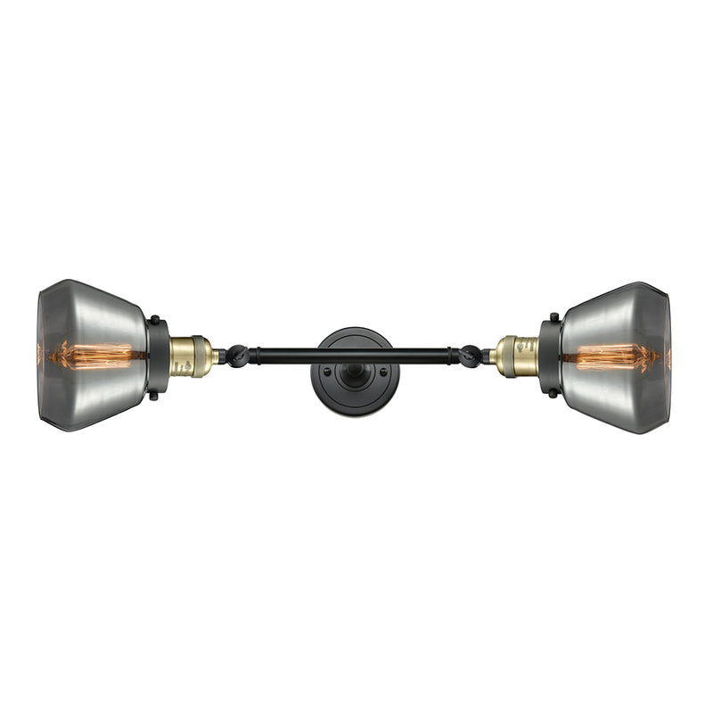 Innovations Lighting Fulton 2 Light Bath Vanity Light Part Of The Franklin Restoration Collection 208L-BAB-G173