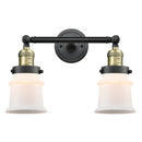 Innovations Lighting Small Canton 2 Light Bath Vanity Light Part Of The Franklin Restoration Collection 208L-BAB-G181S