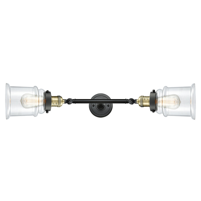 Innovations Lighting Canton 2 Light Bath Vanity Light Part Of The Franklin Restoration Collection 208L-BAB-G182