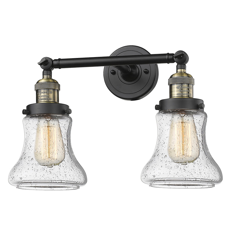 Innovations Lighting Bellmont 2 Light Bath Vanity Light Part Of The Franklin Restoration Collection 208L-BAB-G194
