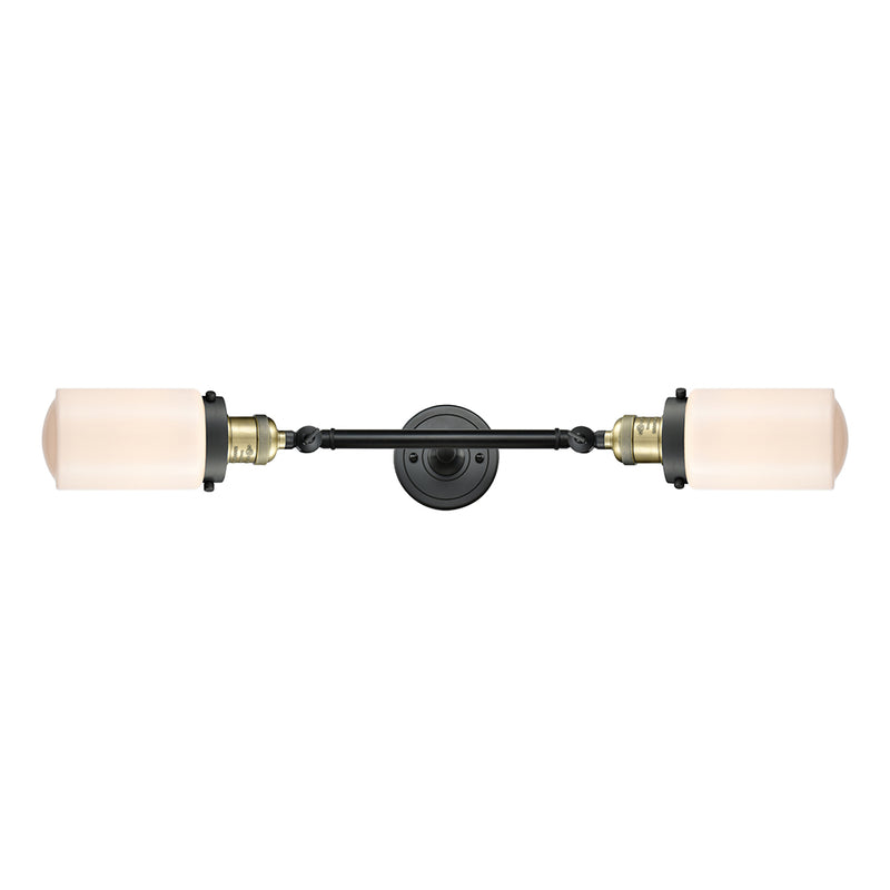 Innovations Lighting Dover 2 Light Bath Vanity Light Part Of The Franklin Restoration Collection 208L-BAB-G311