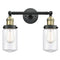 Innovations Lighting Dover 2 Light Bath Vanity Light Part Of The Franklin Restoration Collection 208L-BAB-G312