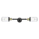 Innovations Lighting Dover 2 Light Bath Vanity Light Part Of The Franklin Restoration Collection 208L-BAB-G314