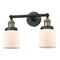 Innovations Lighting Small Bell 2 Light Bath Vanity Light Part Of The Franklin Restoration Collection 208L-BAB-G51