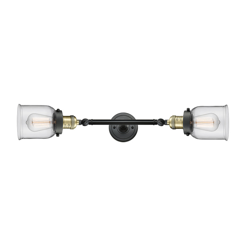 Innovations Lighting Small Bell 2 Light Bath Vanity Light Part Of The Franklin Restoration Collection 208L-BAB-G52-LED