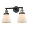 Innovations Lighting Small Cone 2 Light Bath Vanity Light Part Of The Franklin Restoration Collection 208L-BAB-G61