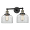 Innovations Lighting Large Bell 2 Light Bath Vanity Light Part Of The Franklin Restoration Collection 208L-BAB-G72-LED