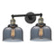 Innovations Lighting Large Bell 2 Light Bath Vanity Light Part Of The Franklin Restoration Collection 208L-BAB-G73
