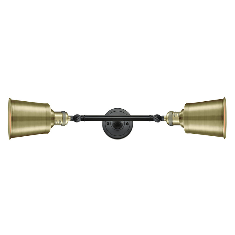 Innovations Lighting Addison 2 Light Bath Vanity Light Part Of The Franklin Restoration Collection 208L-BAB-M9-AB