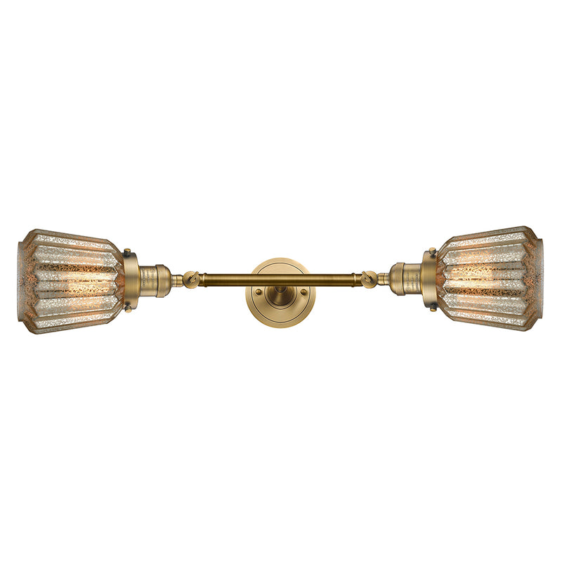 Innovations Lighting Chatham 2 Light Bath Vanity Light Part Of The Franklin Restoration Collection 208L-BB-G146