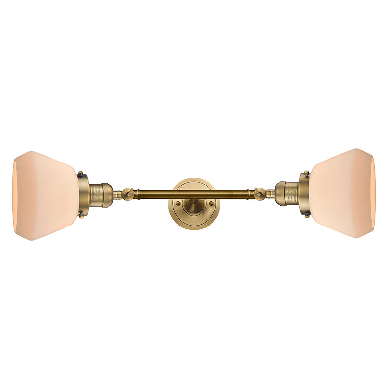 Innovations Lighting Fulton 2 Light Bath Vanity Light Part Of The Franklin Restoration Collection 208L-BB-G171
