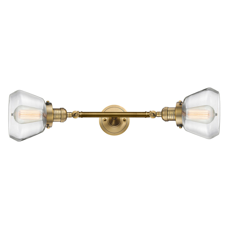 Innovations Lighting Fulton 2 Light Bath Vanity Light Part Of The Franklin Restoration Collection 208L-BB-G172