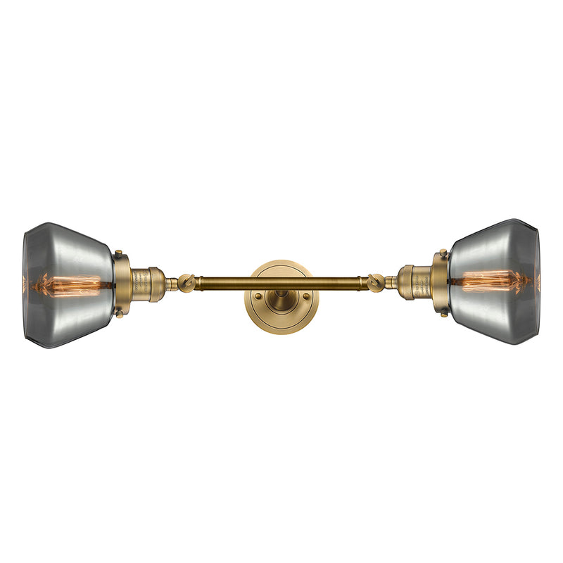 Innovations Lighting Fulton 2 Light Bath Vanity Light Part Of The Franklin Restoration Collection 208L-BB-G173