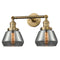 Innovations Lighting Fulton 2 Light Bath Vanity Light Part Of The Franklin Restoration Collection 208L-BB-G173
