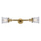 Innovations Lighting Small Canton 2 Light Bath Vanity Light Part Of The Franklin Restoration Collection 208L-BB-G182S