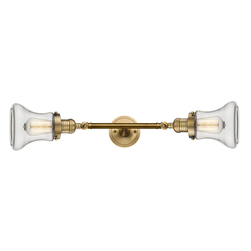Innovations Lighting Bellmont 2 Light Bath Vanity Light Part Of The Franklin Restoration Collection 208L-BB-G192