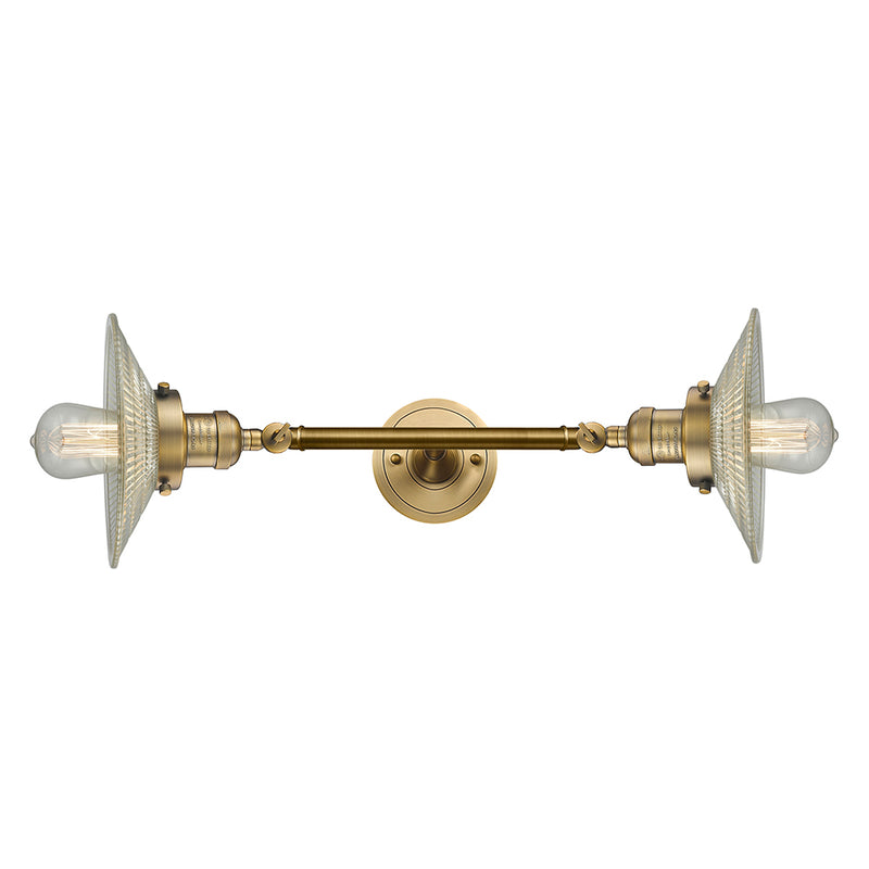 Innovations Lighting Halophane 2 Light Bath Vanity Light Part Of The Franklin Restoration Collection 208L-BB-G2-LED