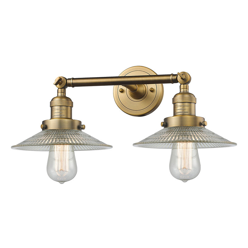 Innovations Lighting Halophane 2 Light Bath Vanity Light Part Of The Franklin Restoration Collection 208L-BB-G2-LED