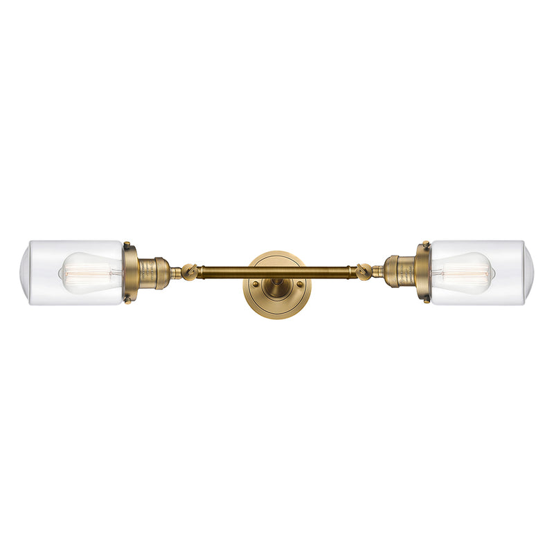 Innovations Lighting Dover 2 Light Bath Vanity Light Part Of The Franklin Restoration Collection 208L-BB-G312-LED