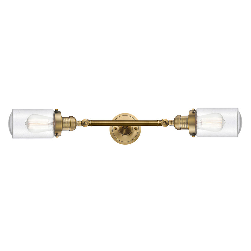 Innovations Lighting Dover 2 Light Bath Vanity Light Part Of The Franklin Restoration Collection 208L-BB-G314-LED