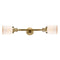 Innovations Lighting Small Bell 2 Light Bath Vanity Light Part Of The Franklin Restoration Collection 208L-BB-G51