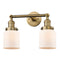 Innovations Lighting Small Bell 2 Light Bath Vanity Light Part Of The Franklin Restoration Collection 208L-BB-G51