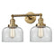 Innovations Lighting Large Bell 2 Light Bath Vanity Light Part Of The Franklin Restoration Collection 208L-BB-G72