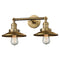 Innovations Lighting Railroad 2 Light Bath Vanity Light Part Of The Franklin Restoration Collection 208L-BB-M4